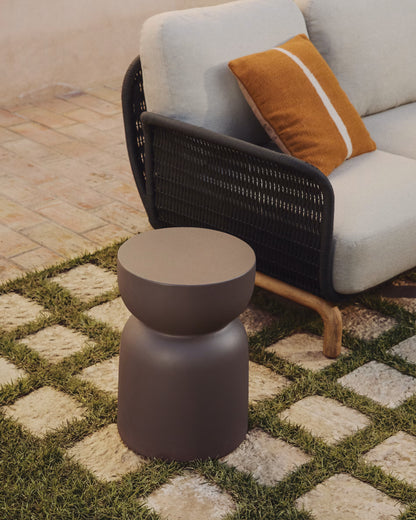 Round Concrete Coffee Table