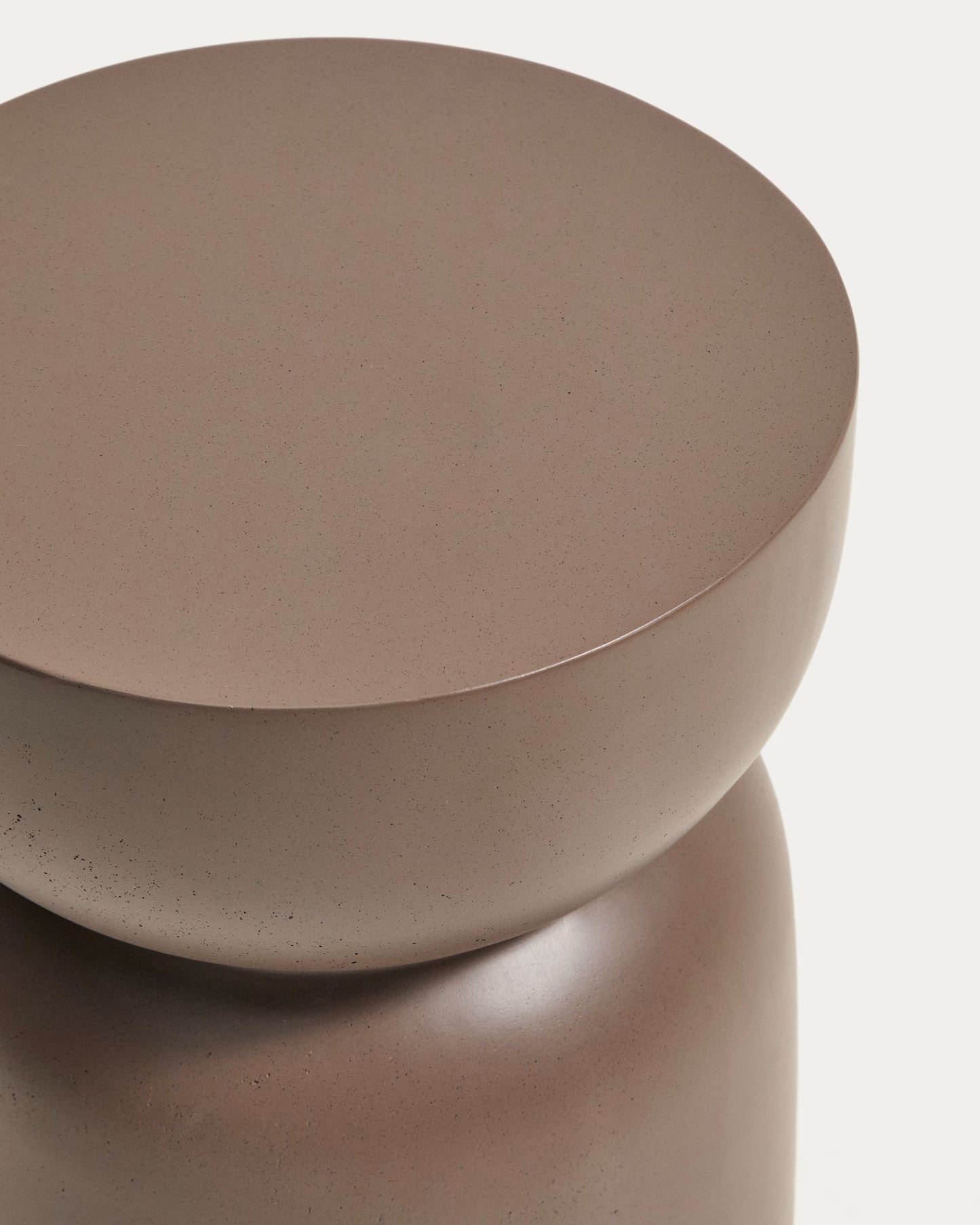 Round Concrete Coffee Table